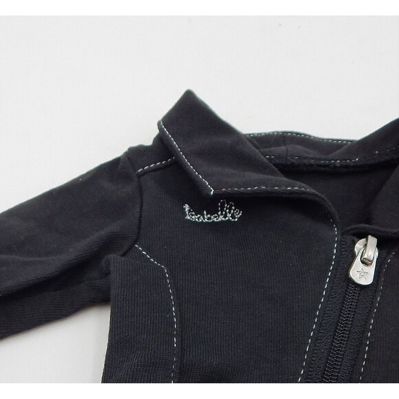 American Girl Doll Isabelle Dance Jacket GOTY Black Silver Embroidered Zipper - Picture 5 of 6